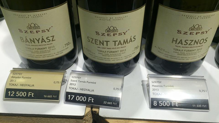 Úgy tűnik nincs pénzünk a legjobb magyar borokra