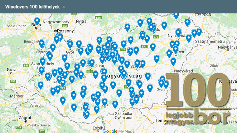 Nézd meg a térképen, mennyire van közel hozzád a 100 legjobb magyar bor!