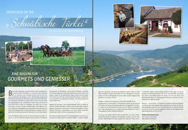 Pécs környékenek gasztronómiai sokszínűségén lelkendezik egy német lap