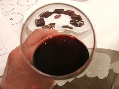 Csokoládé és bor édes harmóniája