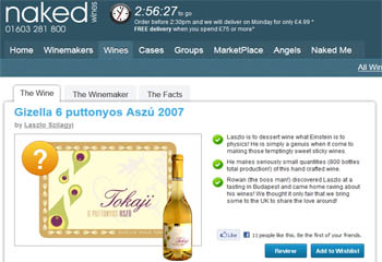 A tokaji Gizella a \