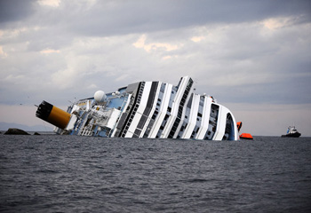 Pezsgősüveg miatt futott zátonyra a Costa Concordia?