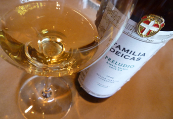 Nagy kaliberű fehér bor Uruguayból - Deicas Preludio Barrel Select