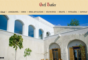 Megújult és támogatja az online vásárlást a Gróf Buttler honlapja
