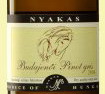Budajenői Pinot gris 2004 - Nyárs sertés szűzpecsenyéből és bélszínből raguval