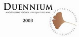 Aszalt szilvás csokoládé krém - a Vylyan Pincészet 2003-as Duennium Cuvée-jéhez