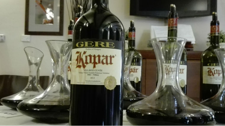 Gere Kopar: amikor egy palack bor alakot ölt