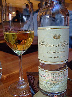Chateau d´Yquem - vertikális kóstoló