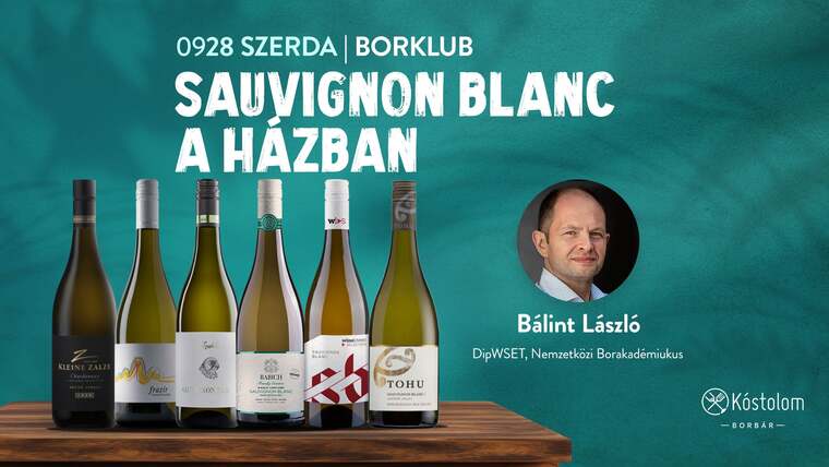 Sauvignon Blanc a házban - indulnak a Kóstolom Borbár őszi programjai