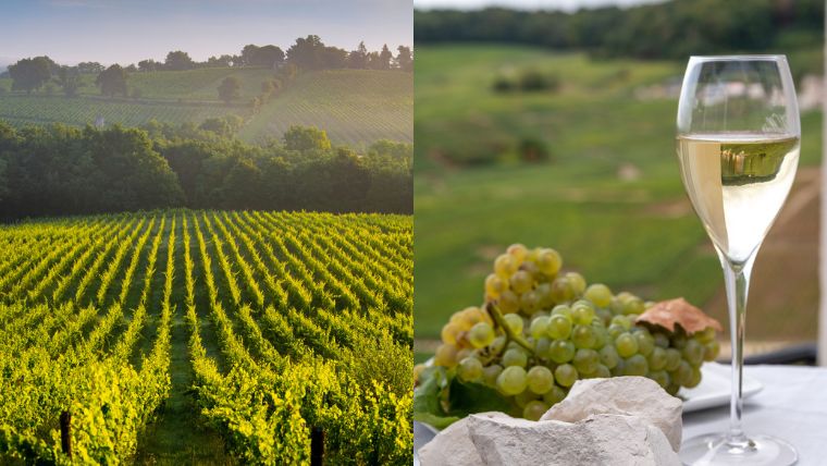 A világ két legismertebb borvidéke: Bordeaux és Champagne