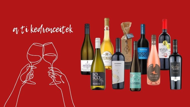 A ti kedvenceitek – 2025 legnépszerűbb 10 bora