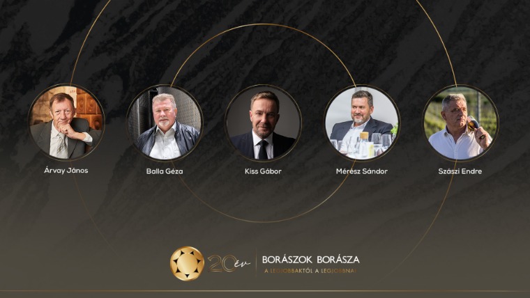 Kialakult a Borászok Borásza idei top 5-ös mezőnye