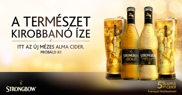 Strongbow - világpremier a magyar piacon