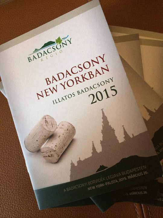 Kezdődik a Badacsony New Yorkban!