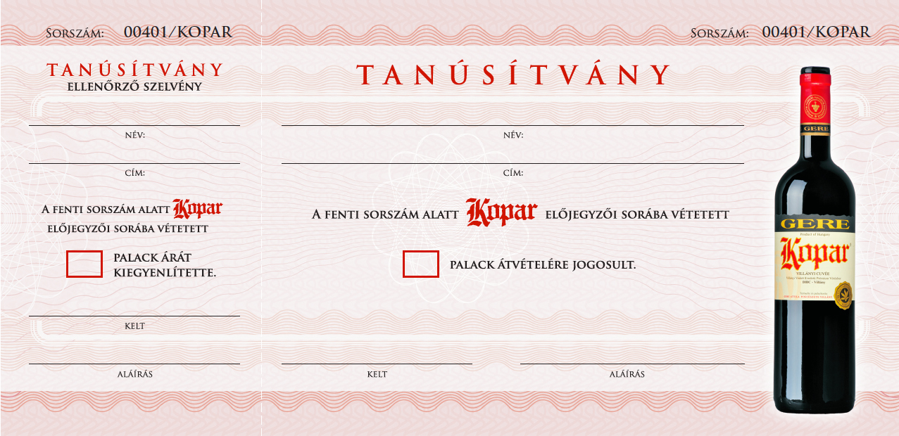 Indul a Gere Kopár 2012 előjegyzés!
