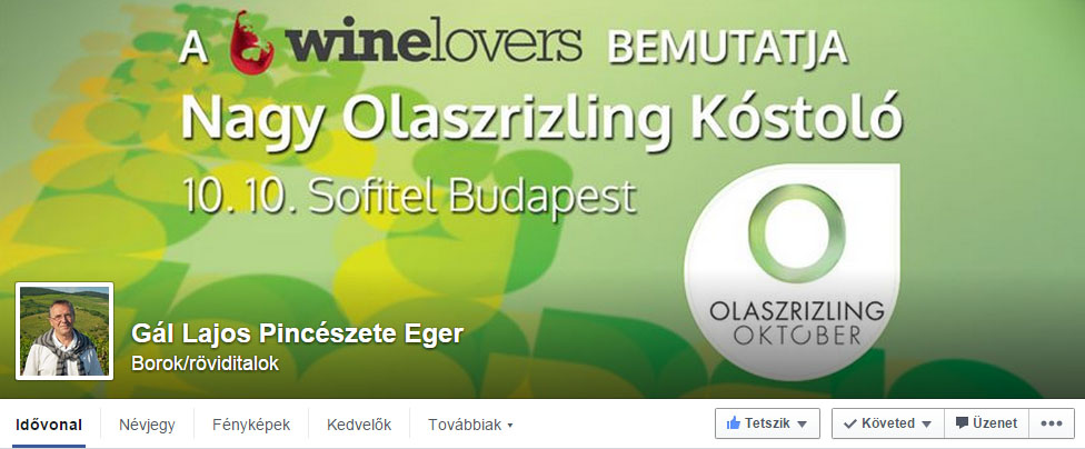 Gál Lajosék a leglelkesebb Olaszrizling Október résztvevők!