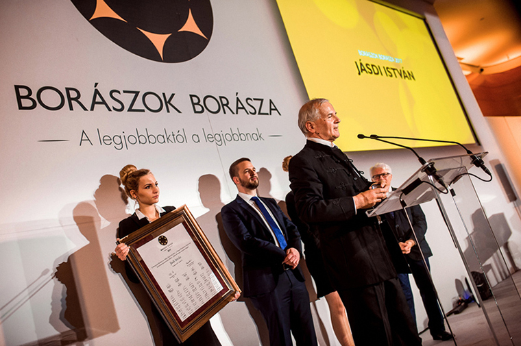 Konyári János a Borászok Borásza 2018-ban