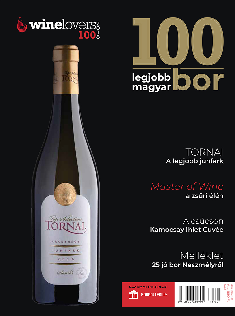 Megvillantotta címlapját a 100 legjobb magyar bor