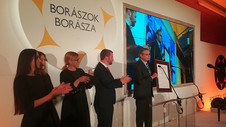 Figula Mihály a Borászok Borásza 2019-ben!