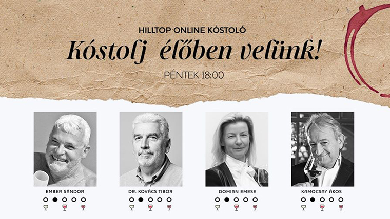 Sztárparádé az online kóstolón - új időpont!