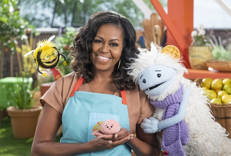 Michelle Obama a Netflixen főz