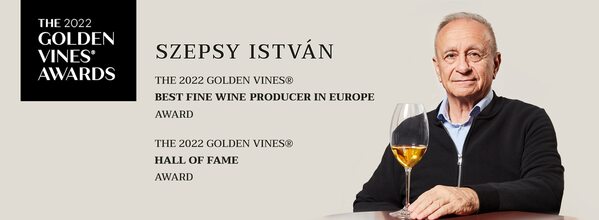 Szepsy István a legjobb európai bortermelő