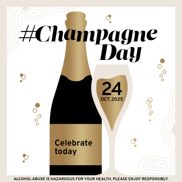 Október 24. Champagne Day - Ezen a napon válaszd Te is a pezsgőt!