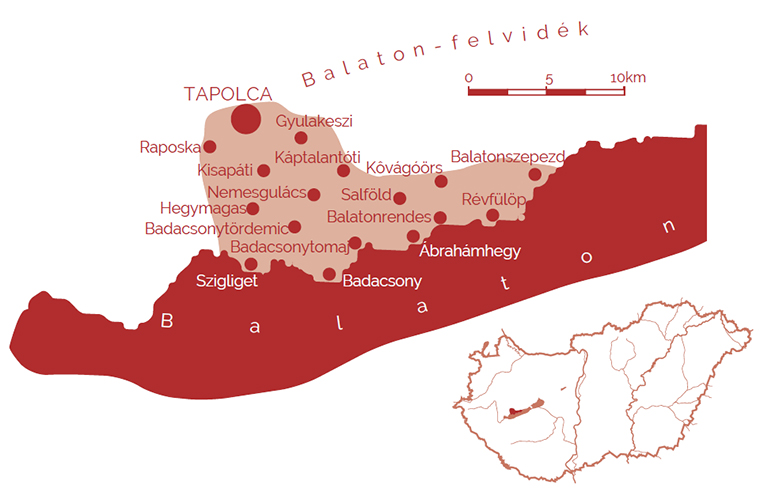 Borvidékek a Balaton körül: Badacsony bazalton termett szőlőfajtái és borai