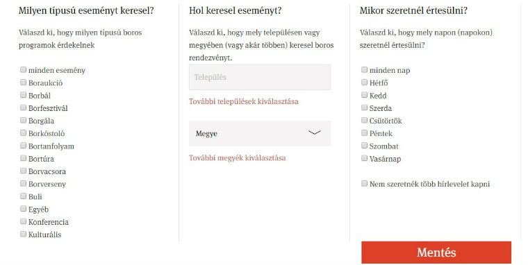 Az összes boros program egy helyen, a zsebedben