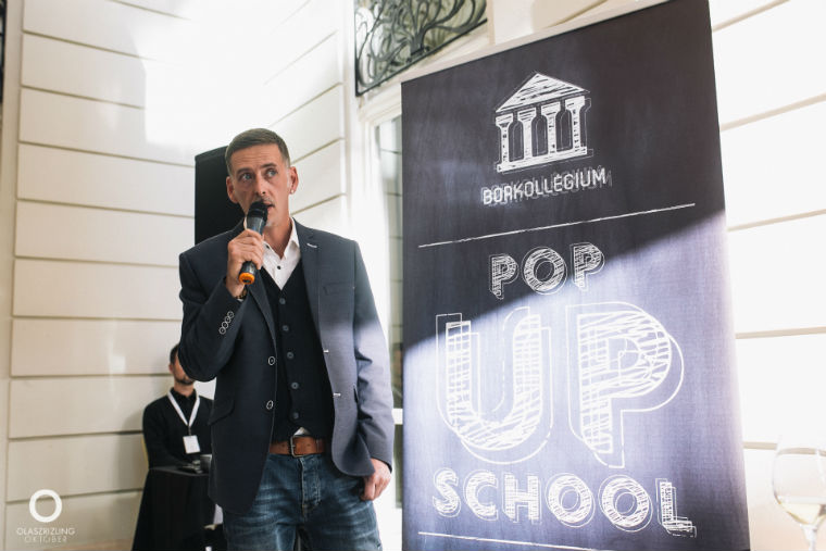 A Gellértben is felbukkan a Borkoli pop-up schoolja
