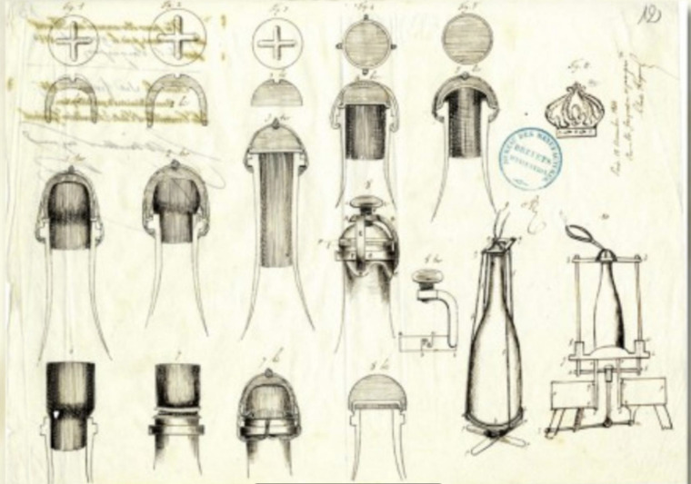 Mi az a drót a pezsgődugón?